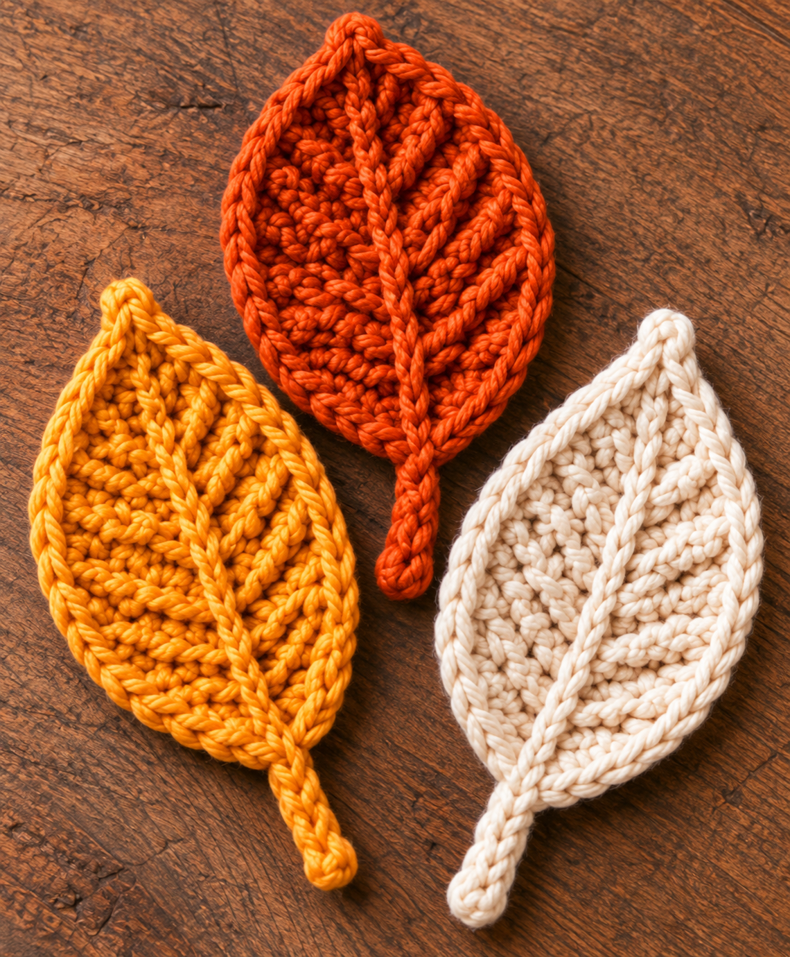 Crochet Fall Decor Leaves | Autumn Leaf Pattern PDF - Yilzoo