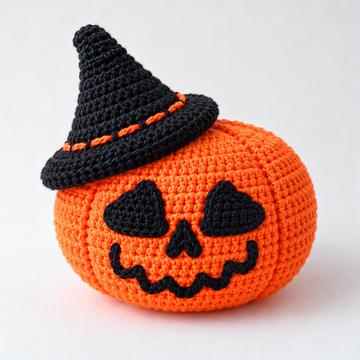 Halloween Pumpkin Crochet Pattern PDF | Cute Pumpkin Amigurumi | DIY Fall Crochet Decor