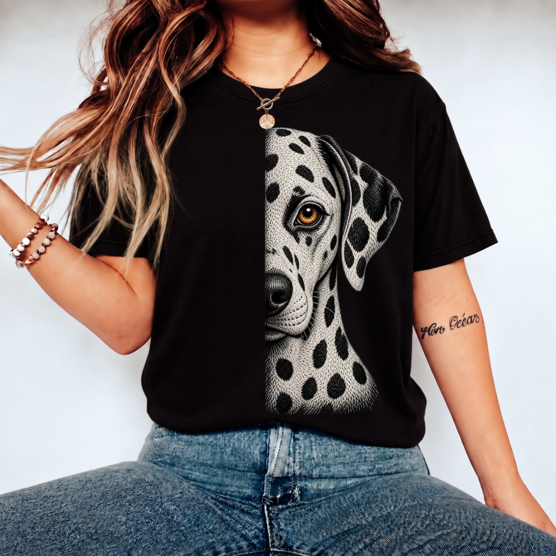 Dalmatian Dog Embroidery Design