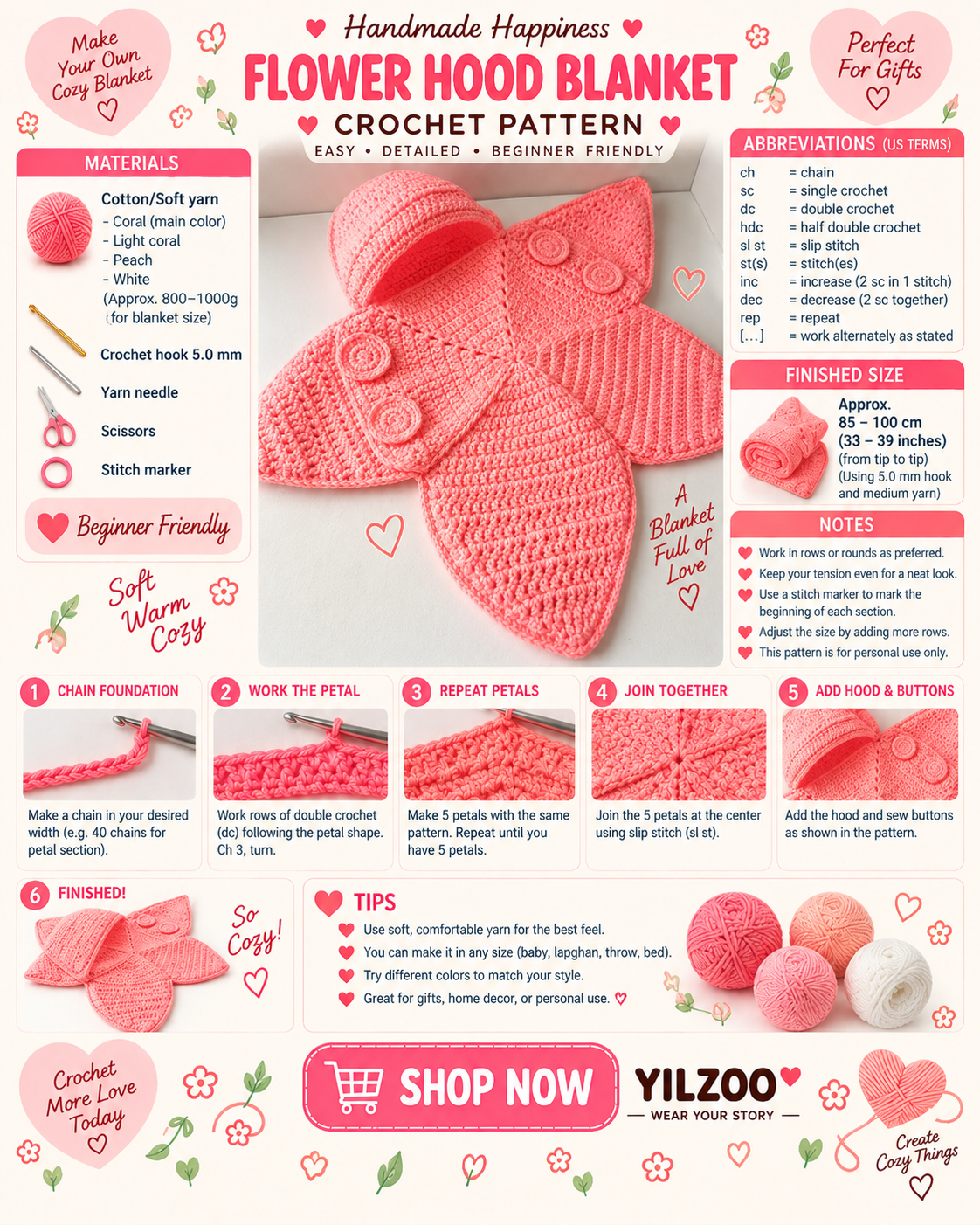 Baby Starfish Crochet Pattern PDF | Pink Crochet Starfish | Cute Baby Toy Pattern